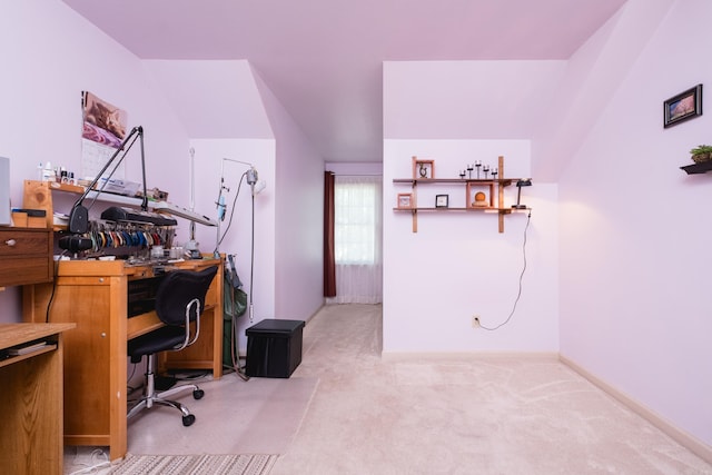 10 Cedar Branch Dr, Little Rock, AR 72223 - home office featuring carpet floors and baseboards