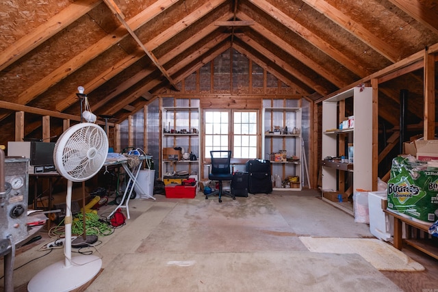 10 Cedar Branch Dr, Little Rock, AR 72223 - view of unfinished attic