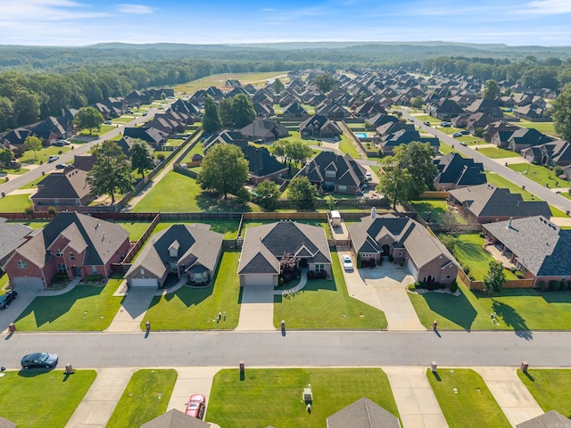 205 Lucia Ln, North Little Rock, AR 72113 - aerial perspective of suburban area