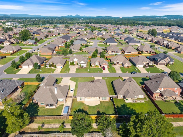 205 Lucia Ln, North Little Rock, AR 72113 - aerial view of residential area with a mountainous background