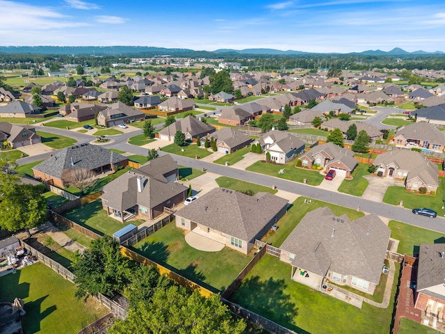 205 Lucia Ln, North Little Rock, AR 72113 - aerial view of residential area featuring mountains