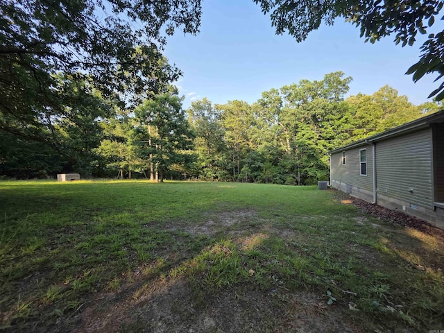 274 Hopewell Hollow Rd, Norfork, AR 72658 - view of green lawn with a view of trees