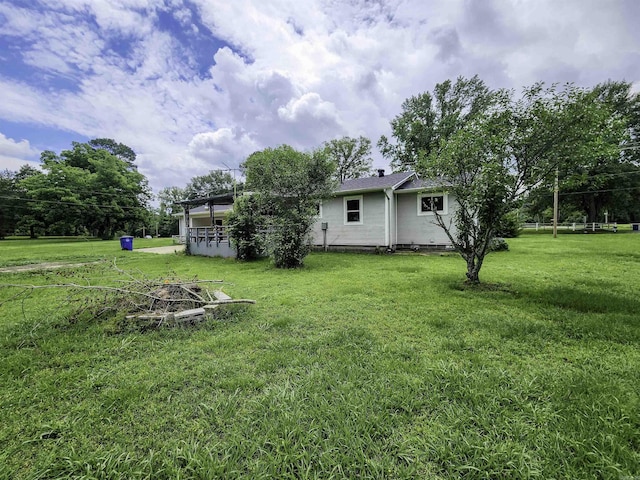 7309 Faulkner Lake Rd, North Little Rock, AR 72117 - view of grassy yard