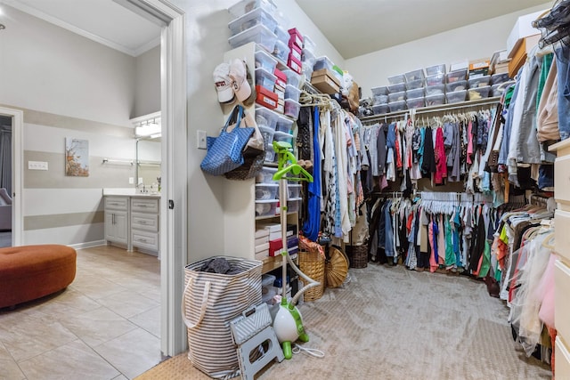 203 Miramar Blvd, Little Rock, AR 72223 - spacious closet with a sink