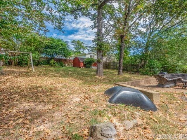 22 Nob Hill Cv, Little Rock, AR 72205 - view of fenced backyard