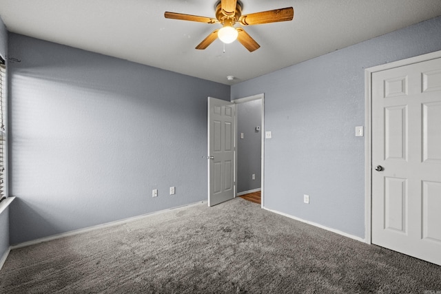 6532 Ridgemist Cv, North Little Rock, AR 72117 - unfurnished bedroom featuring carpet and ceiling fan