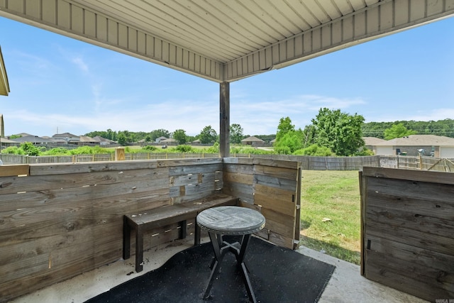 6532 Ridgemist Cv, North Little Rock, AR 72117 - view of fenced backyard