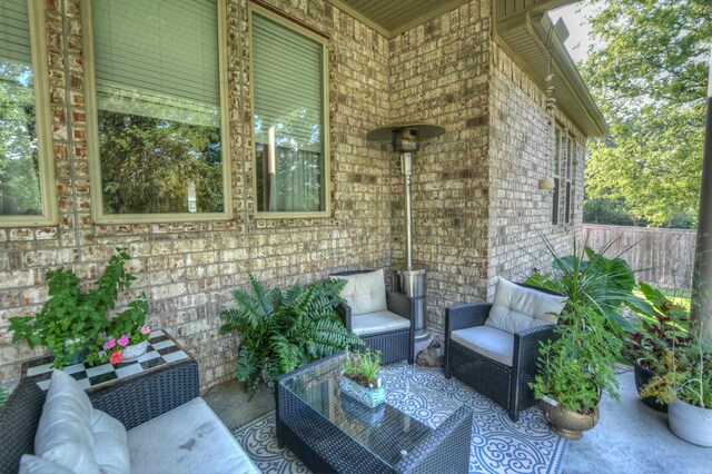 152 Callaway Cir, Hot Springs, AR 71913 - view of patio featuring outdoor lounge area