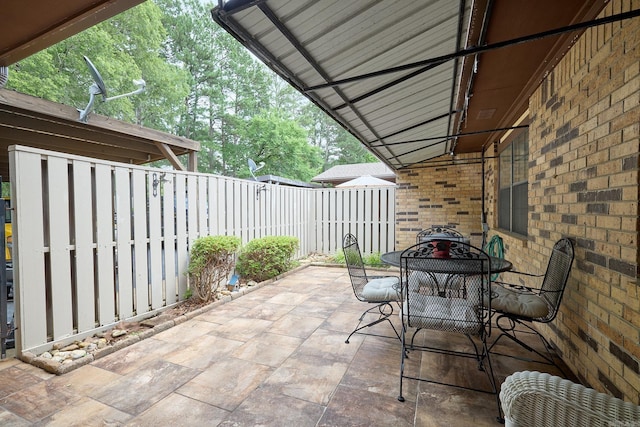 109 Indian Hills St Unit C-5, Hot Springs, AR 71913 - view of patio / terrace with outdoor dining space