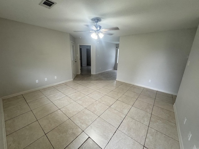 1010 Tori Ln, Beebe, AR 72012 - empty room featuring ceiling fan and light tile patterned floors