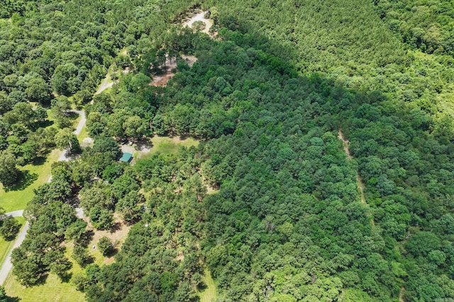 172 Susie Ln, Mena, AR 71953 - aerial view of property and surrounding area featuring a forest
