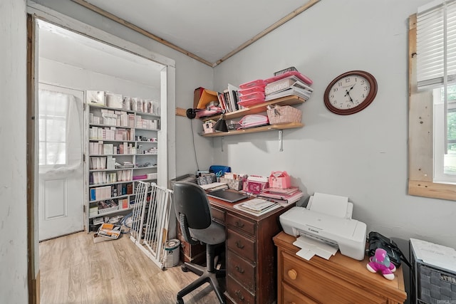 172 Susie Ln, Mena, AR 71953 - office featuring light wood finished floors