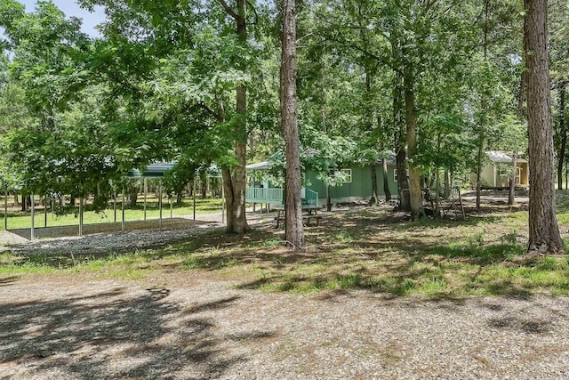 172 Susie Ln, Mena, AR 71953 - view of yard featuring a carport