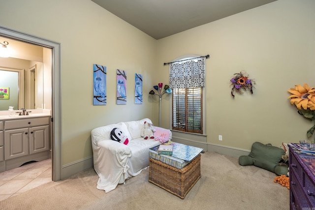 12 Cobblestone Way, Little Rock, AR 72223 - living area featuring light colored carpet and baseboards