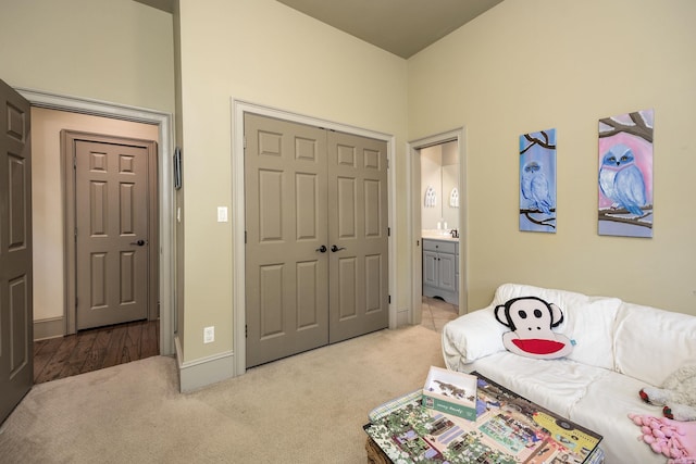 12 Cobblestone Way, Little Rock, AR 72223 - living area with light carpet and baseboards