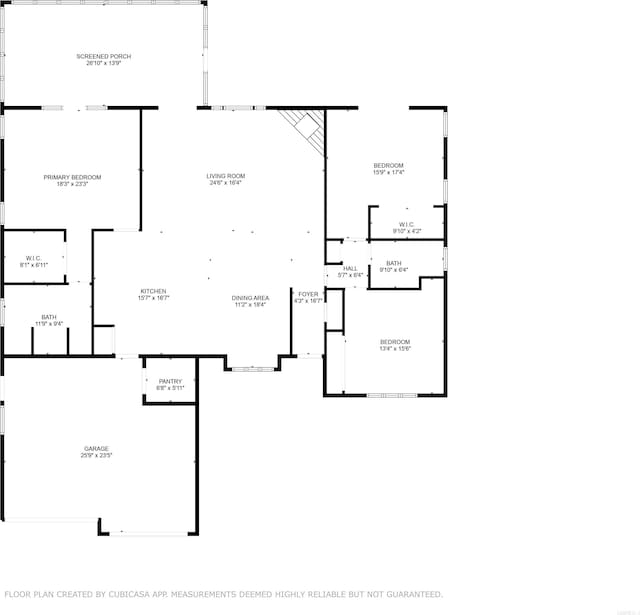 96 San Sebastian Way, Hot Springs Village, AR 71909 - view of home floor plan