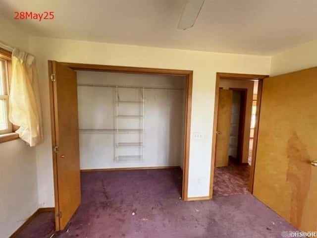 1116 Mccracken Ridge Rd, Mountain Home, AR 72653 - unfurnished bedroom with carpet and a closet