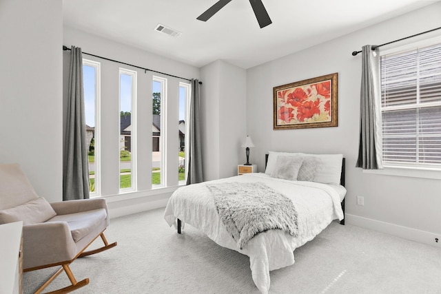 127 Copper Cir, Little Rock, AR 72223 - bedroom with carpet and ceiling fan