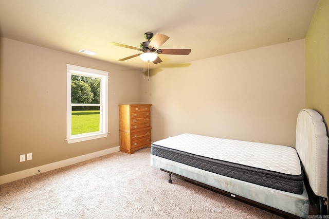 241 Sandy Creek Dr, Ward, AR 72176 - bedroom featuring carpet flooring and a ceiling fan