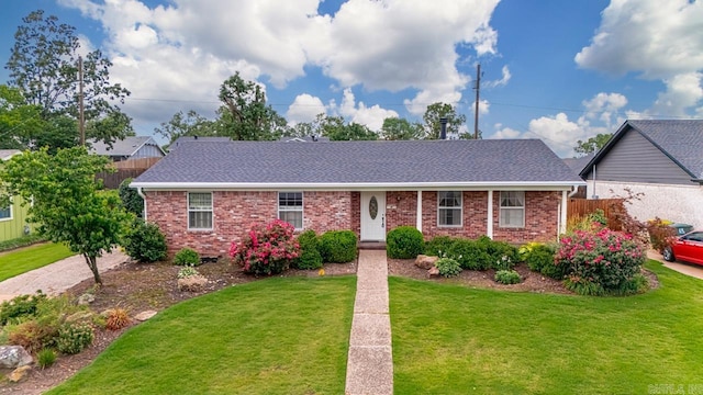 11414 E Stoney Point Ct, Little Rock, AR 72211 - single story home featuring brick siding and roof with shingles