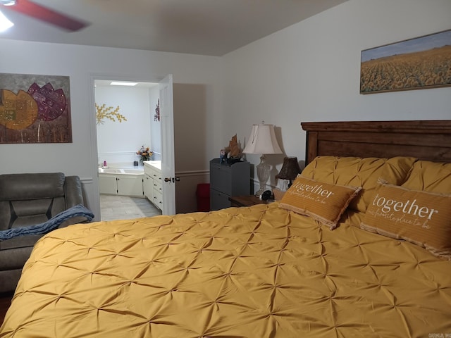 1402 Holmes Rd, Searcy, AR 72143 - bedroom with ensuite bathroom