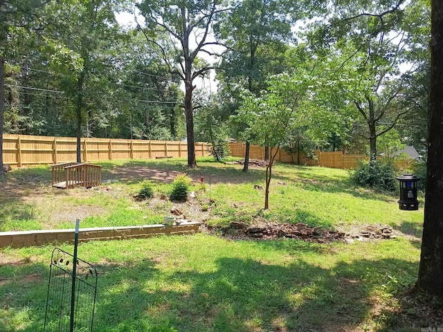 1402 Holmes Rd, Searcy, AR 72143 - view of fenced backyard