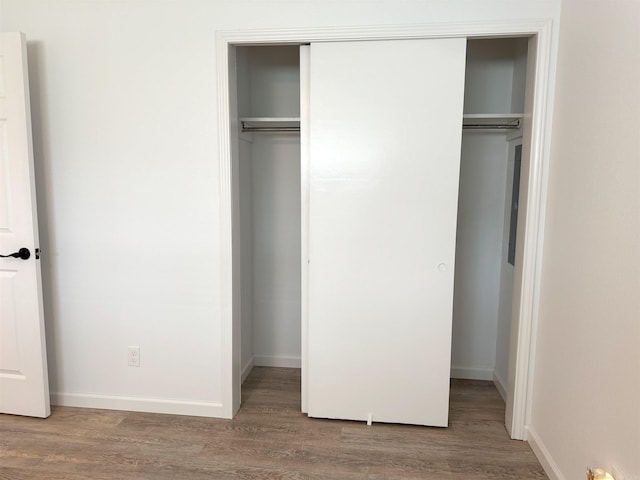 view of closet