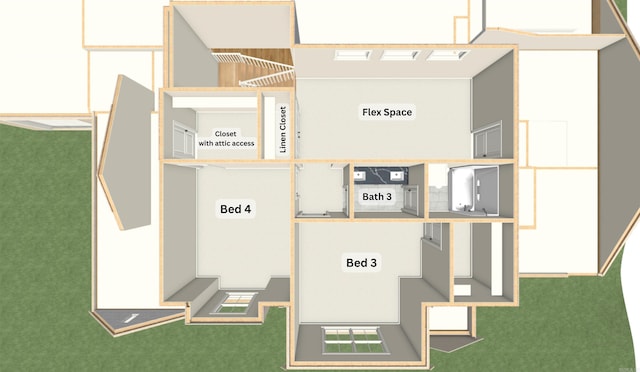 14408 Stonebrook Ln, Maumelle, AR 72113 - view of room layout