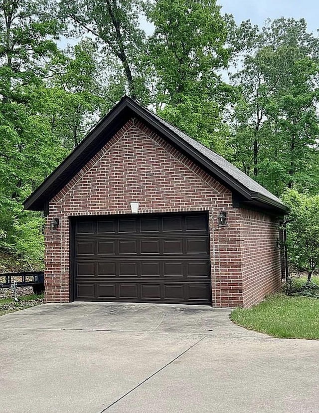 847 Woodland Hills Dr, Mountain View, AR 72560 - view of detached garage