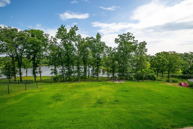 706 Greystone Blvd, Cabot, AR 72023 - view of yard with a water view