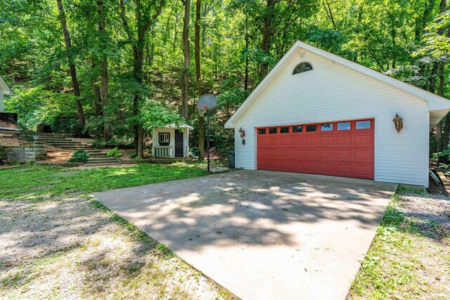 175 Appaloosa Trl, Hot Springs, AR 71909 - view of detached garage