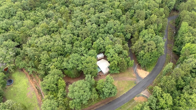 164 Roxie Ln, Greers Ferry, AR 72067 - aerial view of property and surrounding area featuring a forest