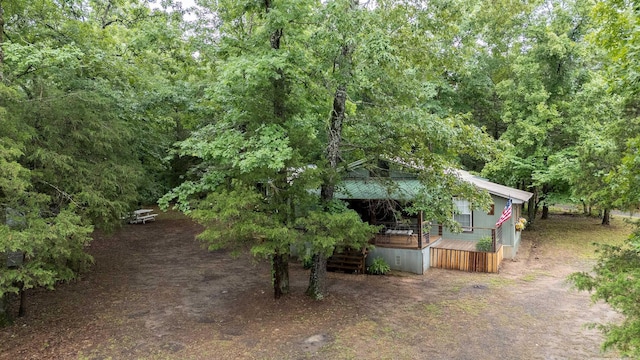 164 Roxie Ln, Greers Ferry, AR 72067 - view of yard featuring stairway