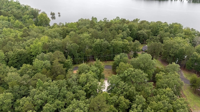 164 Roxie Ln, Greers Ferry, AR 72067 - aerial view of a heavily wooded area