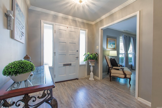 3 Sonata Trl, Little Rock, AR 72205 - entrance foyer featuring wood finished floors and crown molding