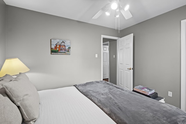 1323 Starfield, North Little Rock, AR 72116 - bedroom featuring a ceiling fan