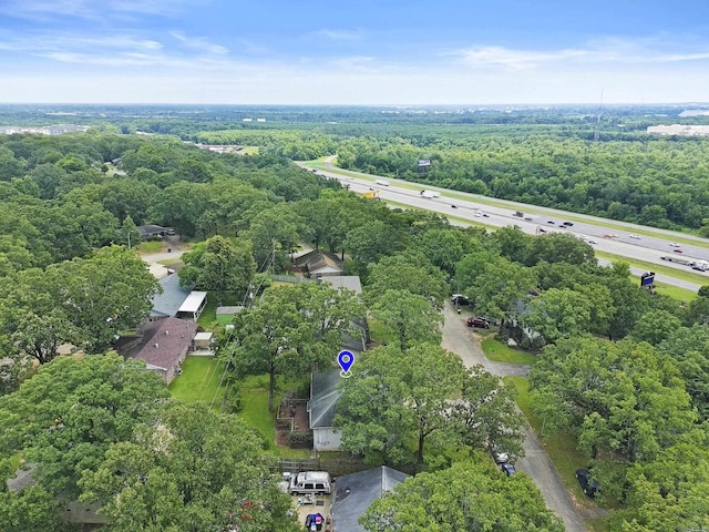 1323 Starfield, North Little Rock, AR 72116 - bird's eye view of a main thoroughfare