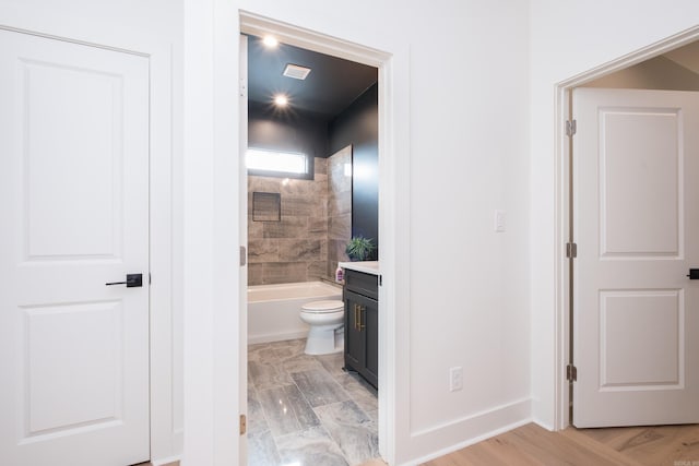 11325 Jamestown Dr, Little Rock, AR 72211 - bathroom with baseboards and vanity