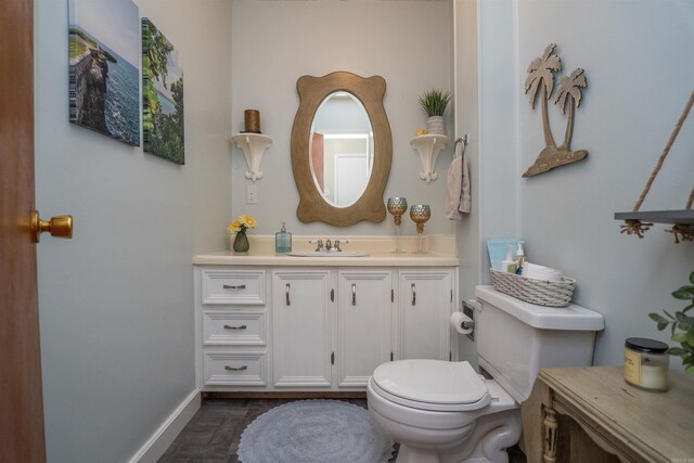 3209 Jack Mann Rd, Little Rock, AR 72210 - bathroom with vanity and toilet