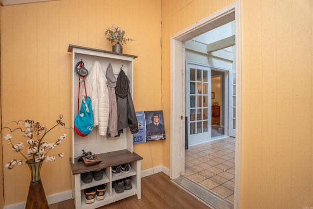3209 Jack Mann Rd, Little Rock, AR 72210 - mudroom featuring wood finished floors
