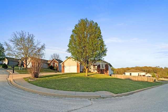 1905 Highgrove Rd, Harrison, AR 72601 - ranch-style home featuring a residential view, concrete driveway, and a garage