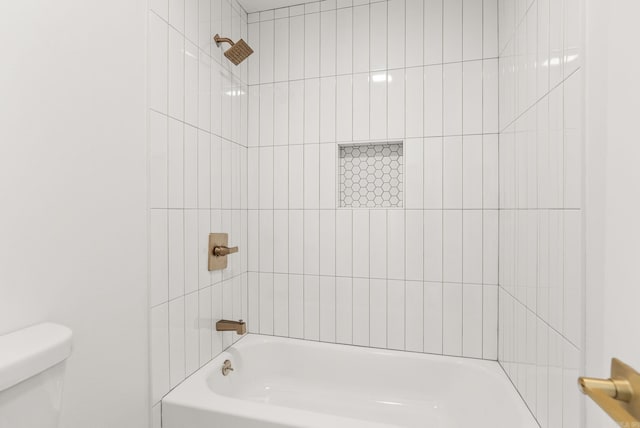 8719 Evergreen Dr, Little Rock, AR 72227 - full bathroom featuring toilet and bathtub / shower combination