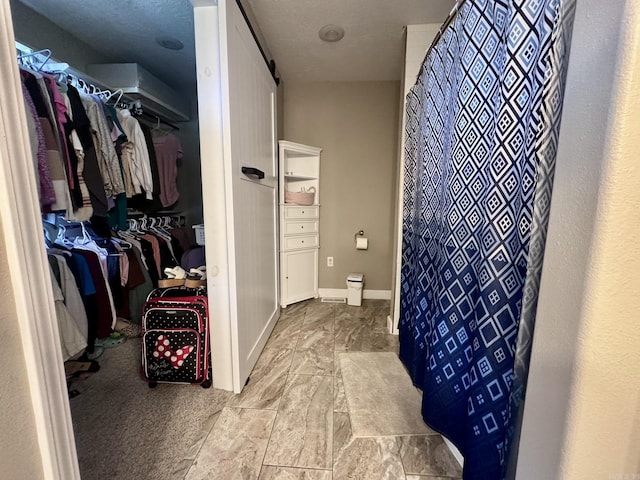 389 Plantation Cir, Melbourne, AR 72556 - full bathroom featuring a spacious closet and baseboards