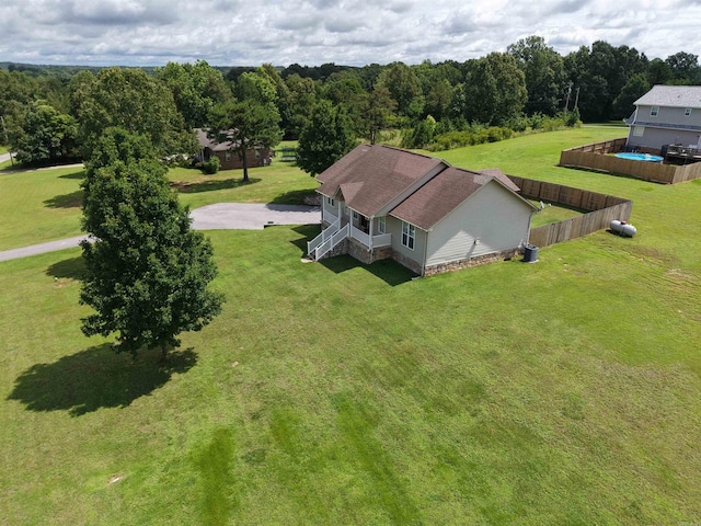 389 Plantation Cir, Melbourne, AR 72556 - view from above of property