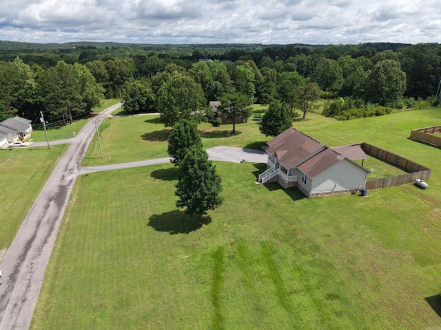 389 Plantation Cir, Melbourne, AR 72556 - view from above of property featuring a forest