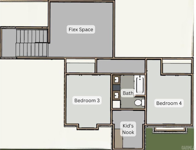 14509 Stonebrook Ln, Maumelle, AR 72113 - view of room layout