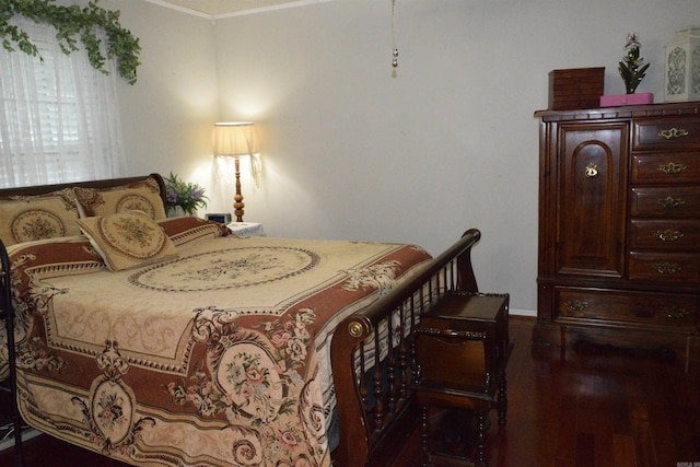 6 Lendl Loop, Little Rock, AR 72210 - bedroom featuring dark wood-style floors and crown molding