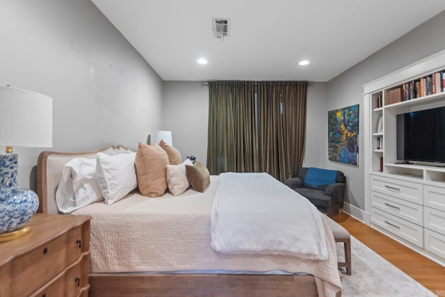 1116 Kavanaugh Blvd, Little Rock, AR 72205 - bedroom featuring light wood-type flooring and recessed lighting