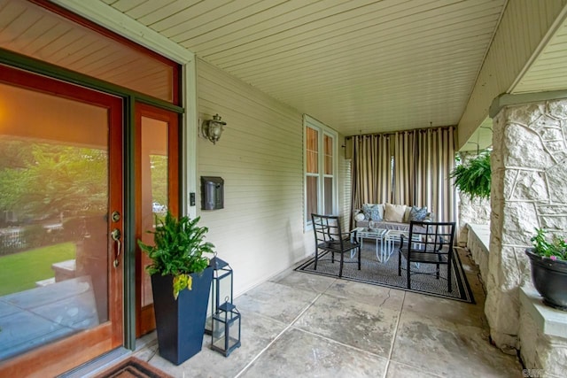 1116 Kavanaugh Blvd, Little Rock, AR 72205 - view of patio / terrace featuring outdoor lounge area