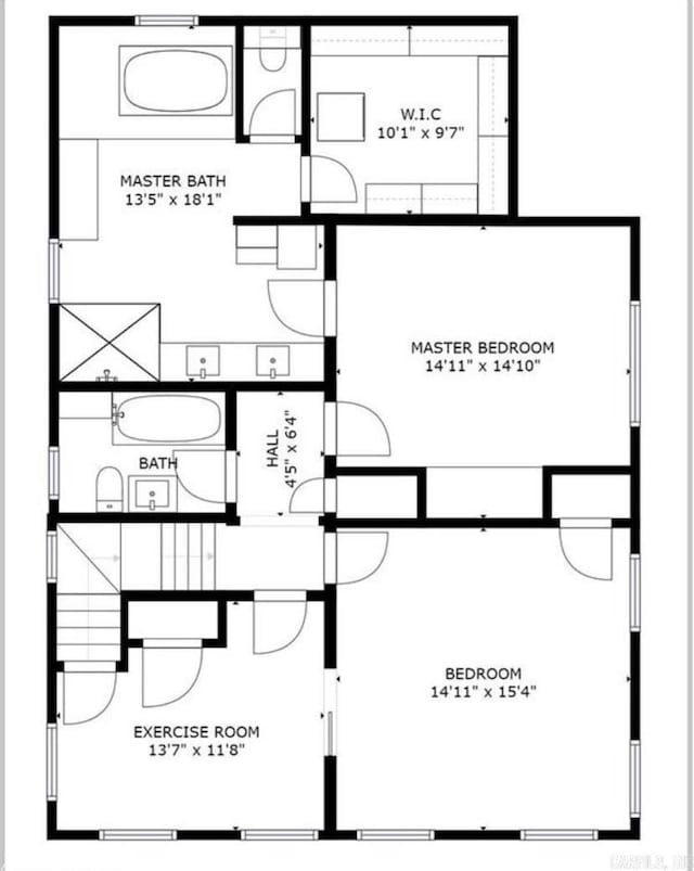 1116 Kavanaugh Blvd, Little Rock, AR 72205 - view of property floor plan